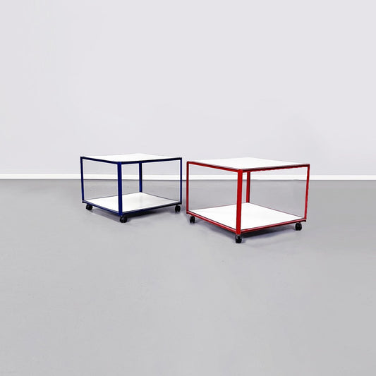 Mid-Century Modern ​​Italian Coffee Tables by Alias, 1980s, Set of 2