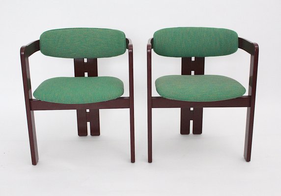 Mid-Century Modern Italian Dining Chairs, 1970s, Set of 2-NB-822485