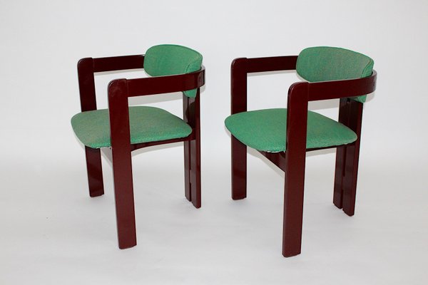 Mid-Century Modern Italian Dining Chairs, 1970s, Set of 2-NB-822485