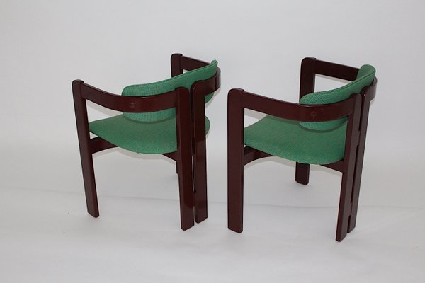 Mid-Century Modern Italian Dining Chairs, 1970s, Set of 2-NB-822485