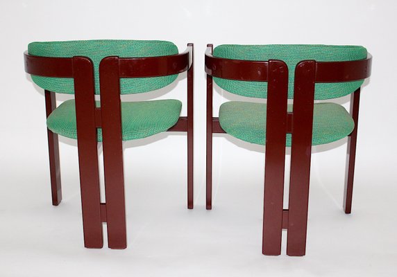 Mid-Century Modern Italian Dining Chairs, 1970s, Set of 2-NB-822485