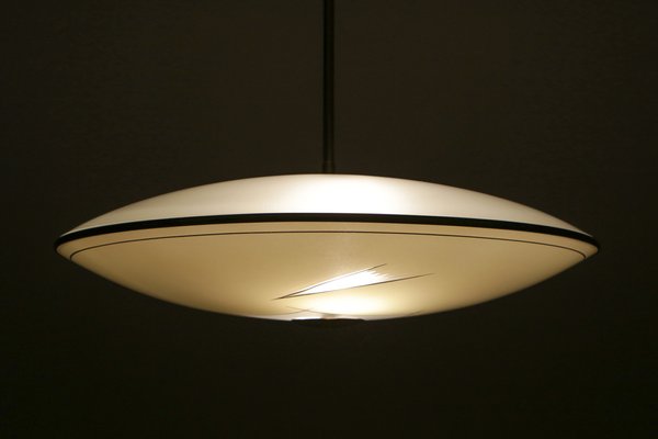 Mid-Century Modern Italian Disc Chandelier or Pendant Lamp, 1950s-MTX-1260918