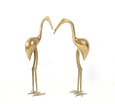 Mid-Century Modern Italian Flamingo Sculptures, 1970s, Set of 2-MY-1820986