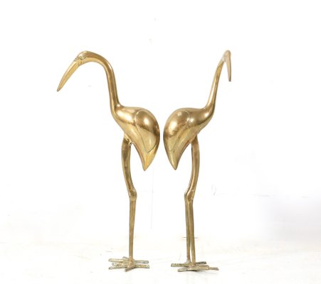 Mid-Century Modern Italian Flamingo Sculptures, 1970s, Set of 2-MY-1820986