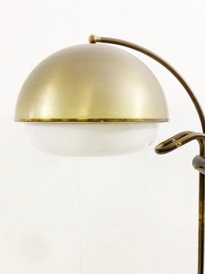 Mid-Century Modern Italian Globe Floor Lamp in Metal and Plastic, 1970s-FGA-1329749