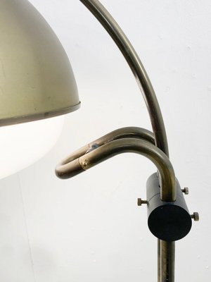 Mid-Century Modern Italian Globe Floor Lamp in Metal and Plastic, 1970s-FGA-1329749