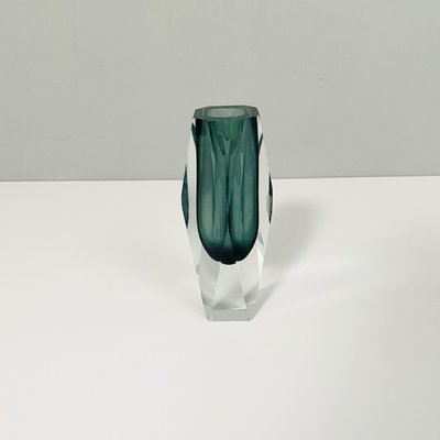 Mid-Century Modern Italian Gray Murano Glass Vase, 1970s-GDD-1328669