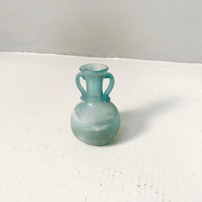 Mid-Century Modern Italian Green Glass Amphora, 1960s-GDD-1355689