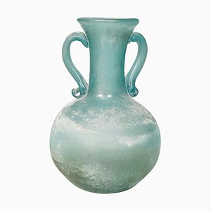 Mid-Century Modern Italian Green Glass Amphora, 1960s-GDD-1355689