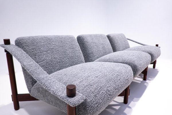 Mid-Century Modern Italian Grey Sofa by Raffaella Crespi, 1960s-FGA-1249635