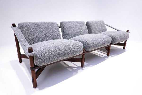 Mid-Century Modern Italian Grey Sofa by Raffaella Crespi, 1960s-FGA-1249635