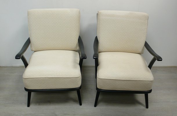 Mid-Century Modern Italian Lounge Chairs by Gianni Songia, 1960s, Set of 2-HIZ-1290656