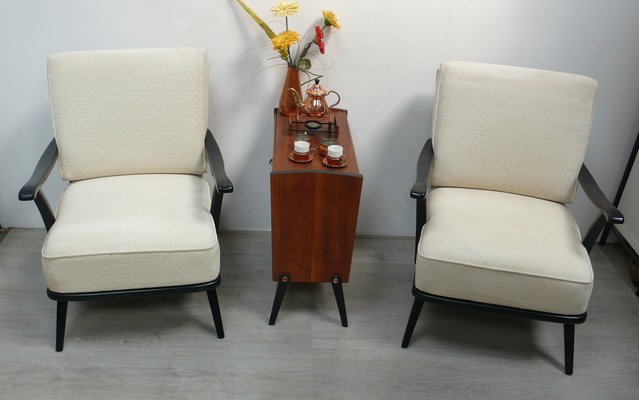 Mid-Century Modern Italian Lounge Chairs by Gianni Songia, 1960s, Set of 2-HIZ-1290656