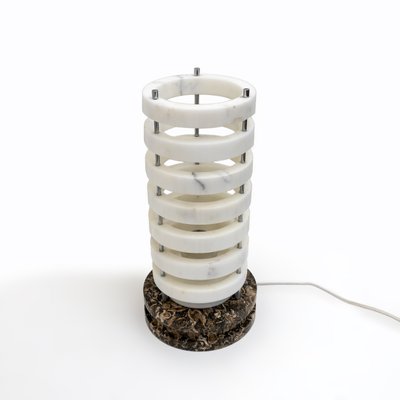 Mid-Century Modern Italian Marble Table Lamp, 1960s-FER-2020278