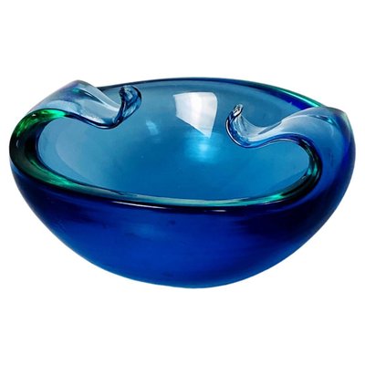 Mid-Century Modern Italian Murano Glass Object Holder with Curled Arms, 1970s-GDD-1097177