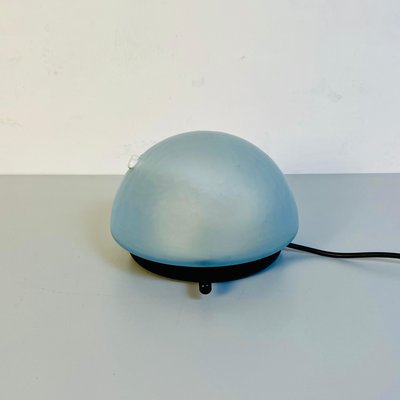 Mid-Century Modern Italian Satin Glass Tank Table Lamp by Veart, 1980s-GDD-1096941