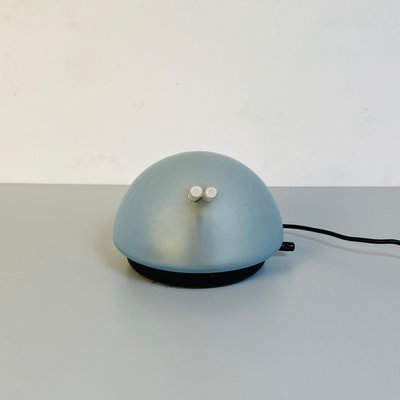 Mid-Century Modern Italian Satin Glass Tank Table Lamp by Veart, 1980s-GDD-1096941