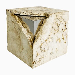 Mid-Century Modern Italian Sculpture in Travertine by Pacini, 2000s-GDD-1281041