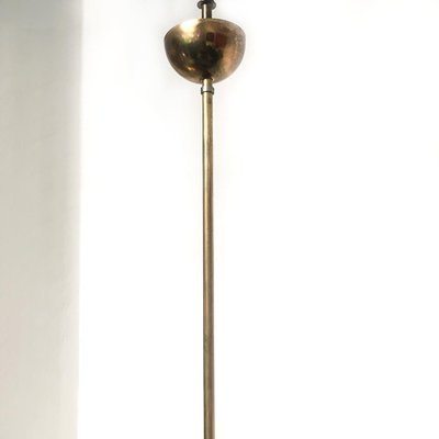 Mid-Century Modern Italian Sputnik Brass Ten Lights Chandelier, 1950s-GDD-1097308