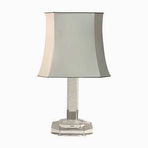 Mid-Century Modern Italian Table Lamp in Acrylic Glass, Italy, 1970s-JDR-1126249