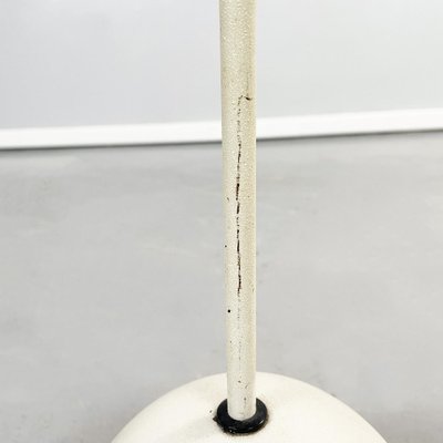 Mid-Century Modern Italian White Metal Floor Lamp, 1980s, Set of 2-GDD-1324650