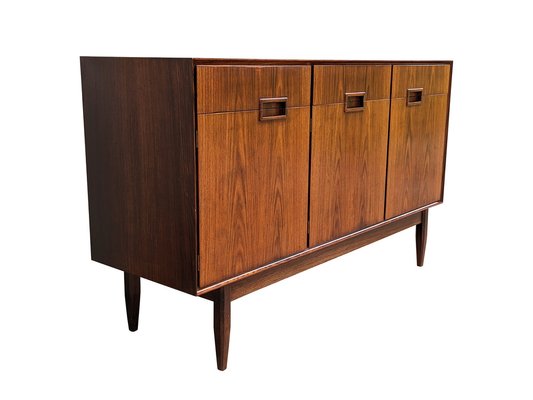 Mid-Century Modern Italian Wood Sideboards in the style of Dassi, 1950s, Set of 2-RD-1736405