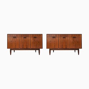 Mid-Century Modern Italian Wood Sideboards in the style of Dassi, 1950s, Set of 2-RD-1736405