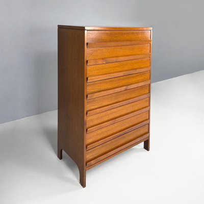 Mid-Century Modern Italian Wooden Chest of Drawers, 1960s-GDD-1822409