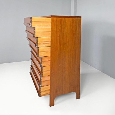 Mid-Century Modern Italian Wooden Chest of Drawers, 1960s-GDD-1822409