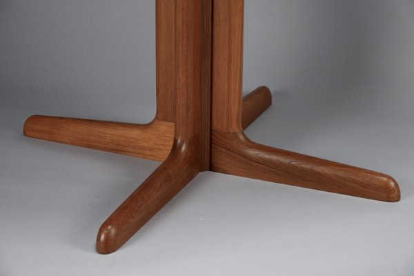 Mid-Century Modern Jatoba Extendable Wooden Dining Table by Niels Otto (N. O.) Møller, Denmark, 1960s-IEI-1749948