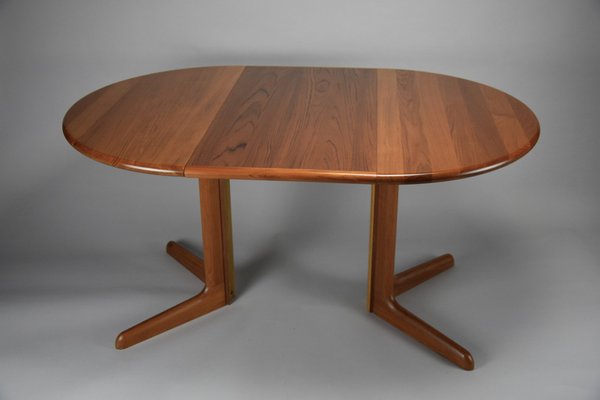 Mid-Century Modern Jatoba Extendable Wooden Dining Table by Niels Otto (N. O.) Møller, Denmark, 1960s-IEI-1749948