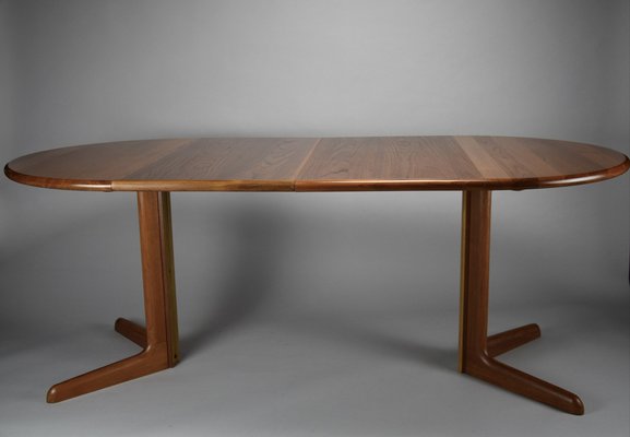 Mid-Century Modern Jatoba Extendable Wooden Dining Table by Niels Otto (N. O.) Møller, Denmark, 1960s-IEI-1749948