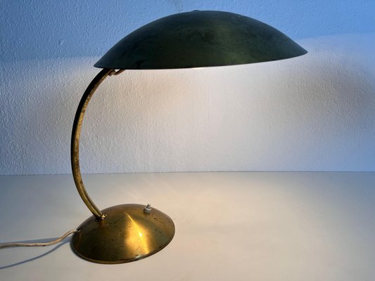 Mid-Century Modern Kaiser Brass Table Lamps from Kaiser Idell / Kaiser Leuchten, 1960s, Set of 2-PUK-1419004