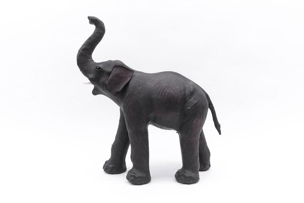 Mid-Century Modern Leather Elephant, 1960s-KQB-1752272