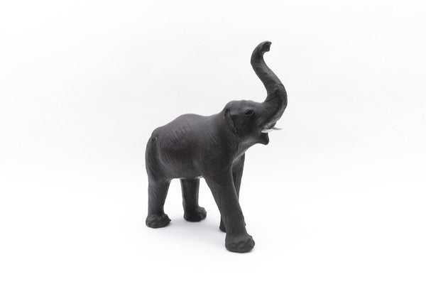 Mid-Century Modern Leather Elephant, 1960s-KQB-1752272