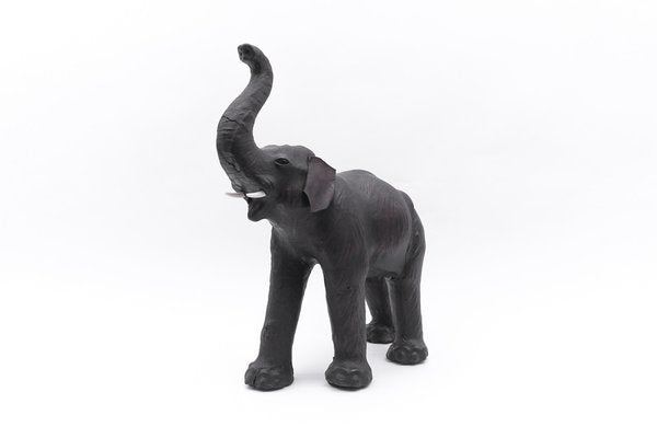 Mid-Century Modern Leather Elephant, 1960s-KQB-1752272