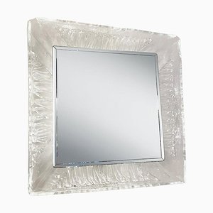 Mid-Century Modern Lightning Glass Mirror from Mazzega, 1960s-FGA-1807454