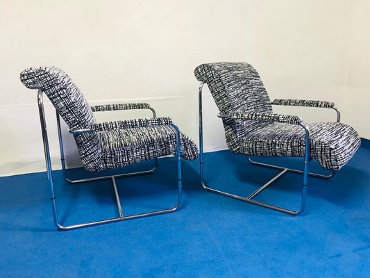 Mid-Century Modern Lounge Armchairs, Set of 2-JXK-1079897