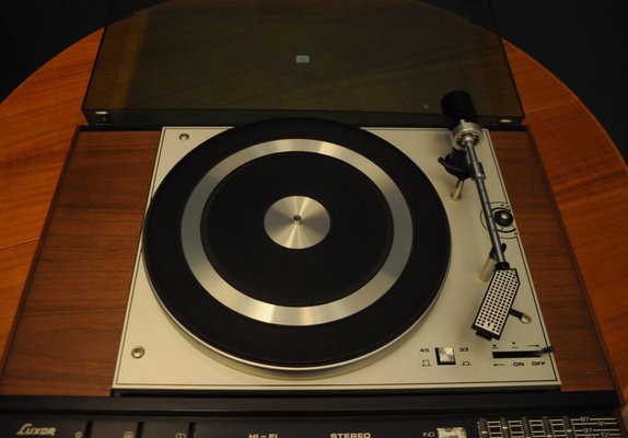 Mid-Century-Modern Luxor Dirigent 3000 Turntable, 1960s-KDW-1373123