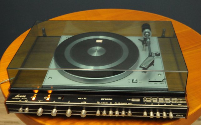 Mid-Century-Modern Luxor Dirigent 3000 Turntable, 1960s-KDW-1373123