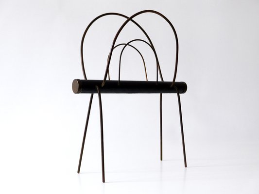 Mid-Century Modern Magazine Rack or Stand Fly from Werkstätte, 1950s-WPT-1160194