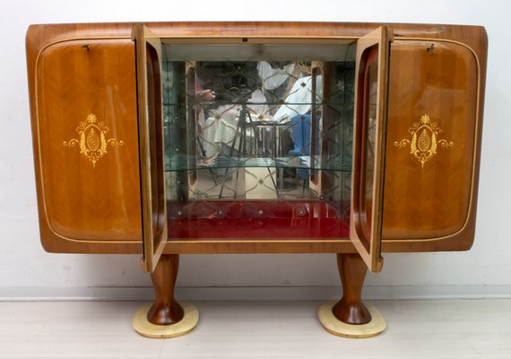 Mid-Century Modern Mahogany Sideboard by Vittorio Dassi, 1950s-FER-743315