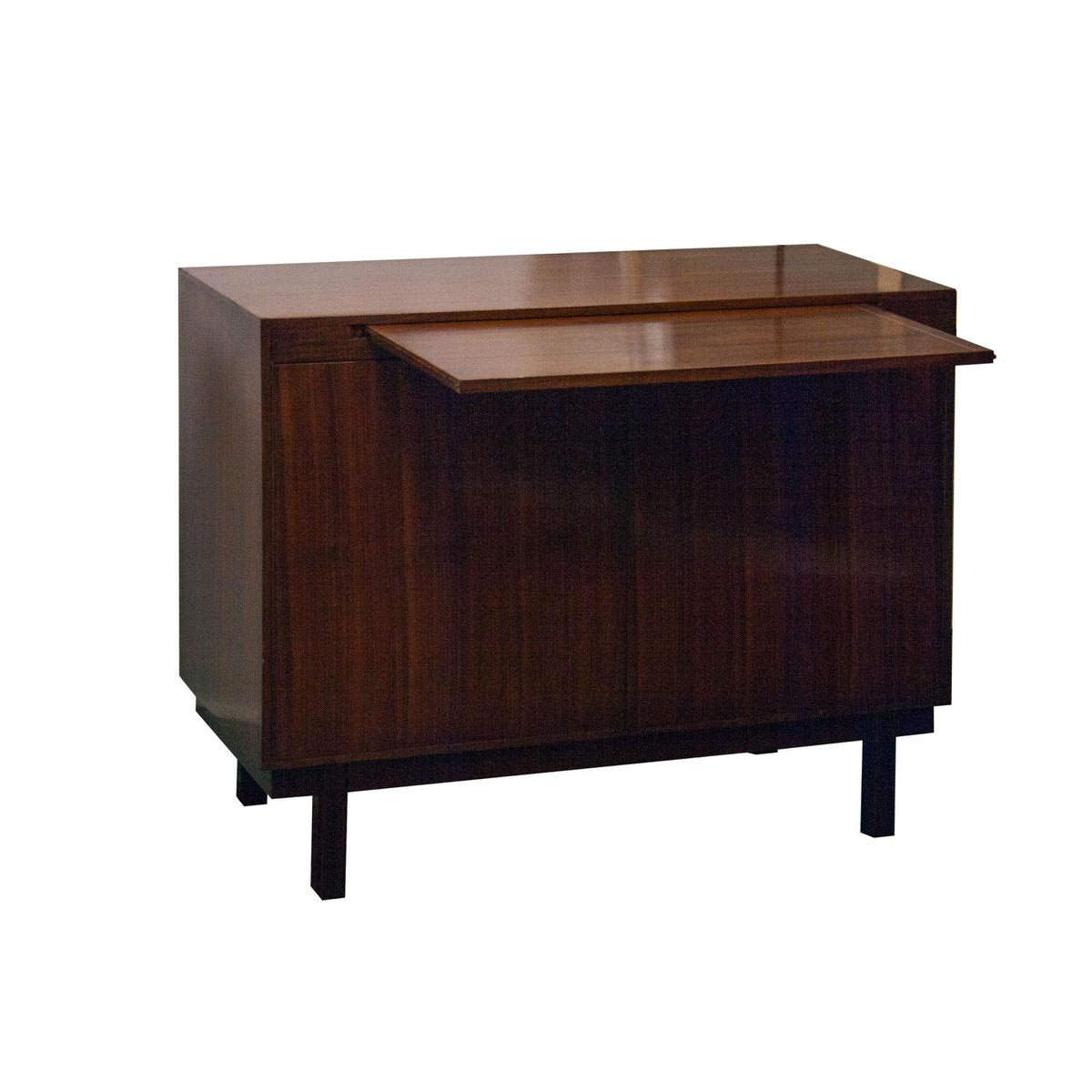 Mid-Century Modern Mahogany Sideboard with Removable Tray, Italy, 1950s