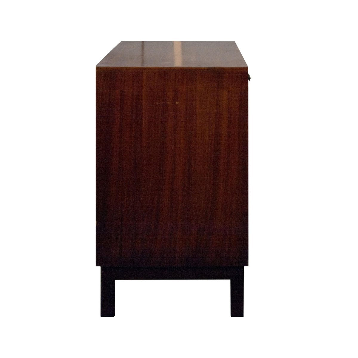 Mid-Century Modern Mahogany Sideboard with Removable Tray, Italy, 1950s