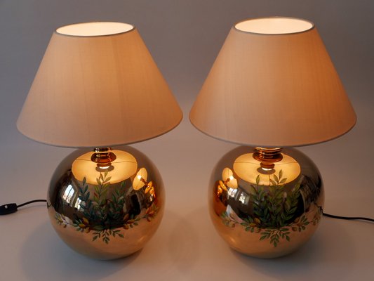 Mid-Century Modern Massive Brass Side Table Lamps by Arte Lumen, 1970s, Set of 2-WPT-2015994