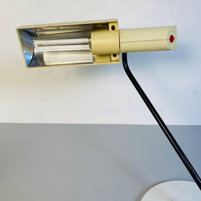 Mid-Century Modern Metal and Plastic Table Lamp with Irregular Structure, 1980s-GDD-1096959