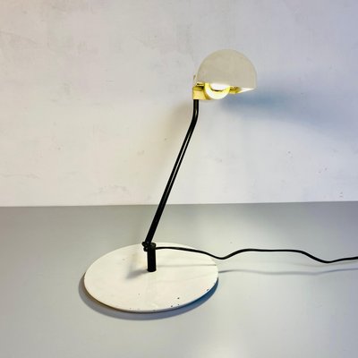 Mid-Century Modern Metal and Plastic Table Lamp with Irregular Structure, 1980s-GDD-1096959