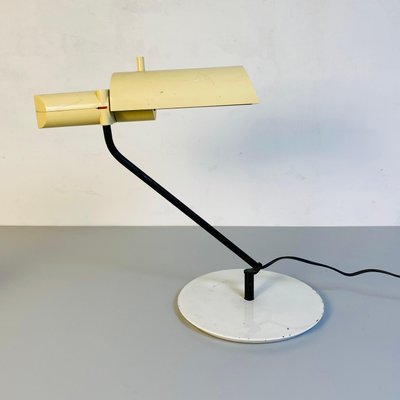 Mid-Century Modern Metal and Plastic Table Lamp with Irregular Structure, 1980s-GDD-1096959