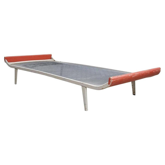 Mid-Century Modern Metal and Wood Daybed by Dick Cordemeijer, 1950