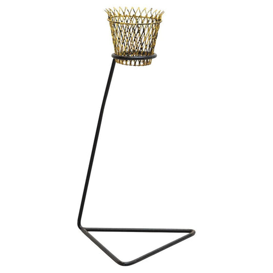 Mid-Century Modern Metal Plant Stand by Mathieu Matégot, 1950s